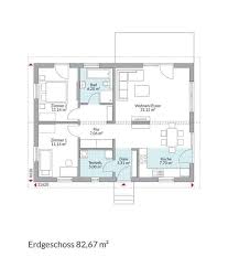 dan wood perfect 82 grundriss bungalow kleiner bungalow hausbau grundriss