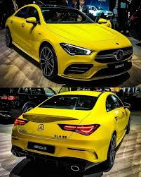 The All New Cla 35 Amg Coupe 4matic Mercedes Benz Maybach Super Cars Mercedes Benz