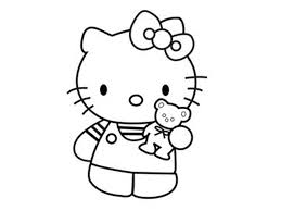 100 gambar mewarnai bagus untuk anak 2019 marimewarnai com. Sketsa Gambar Hello Kitty