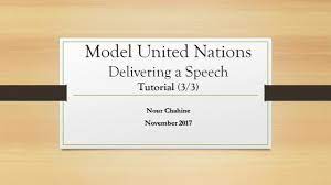 How to start a presentation. How To Give An Opening Speech In Mun Youtube
