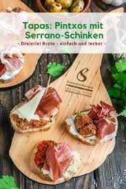 Umwerfend Leckere Spanische Pintxos Mit Serrano Schinken Rezept Bbq Rippchen Rezepte Lecker