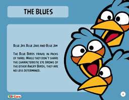 The Blues Angry Birds Angry Birds Party Blues