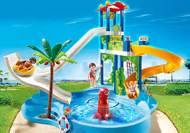 Aquapark Mit Rutschentower 6669 Playmobil Play Mobile Playmobil Deutschland