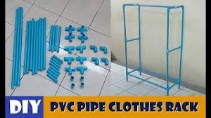 Diy pvc pipe clothes drying rack. Diy Pvc Pipe Clothes Rack Youtube
