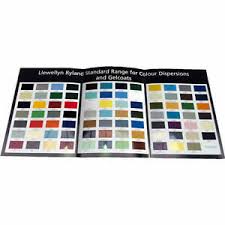 Details About Llewellyn Ryland Standard Colour Card Range
