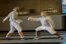 Of course, until the 20th century, the reason for training in the art was not just for sporting purposes, but to prepare for the real possibility of being in a duel some day. En Garde With Julian Merchant Penn Today