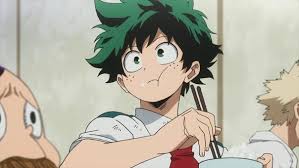 Look At This Precious Cinnamon Roll Hero Anime My Hero Izuku and ochako were unofficially known as the cinnamon rolls of class a. pinterest