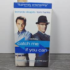 Catch Me If You Can | 2002 | VHS | Leonardo DiCaprio, Tom Hanks **Sealed**  667068998139| eBay