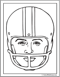 Football crafts free football sport football nfl sports football signs football parties football coloring pages nfl football helmets free printable coloring pages. 33 Football Coloring Pages Customize And Print Ad Free Pdf