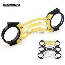 Dlya Yamaha Xj6 Utechki F Fz6r Fz 6r 2009 2015 Zoloto Sbalansirovat Shok Perednyaya Vilka Brace Moto Aksessuarov Cnc Motorcycle Accessories Accessories Motorcycle