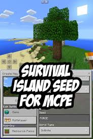 Survival servers are very similar to the default minecraft mode where users have to survival the wilderness and fight off hostile mobs in order to survive. Minecraft Pe Survival Island Seed Force Island Survival Minecraft Seed Minecraft Crafts