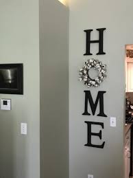 Home Letters Home Letter Sign Home Letters With Wreath As O Etsy In 2020 Farm House Living Room Easy Home Decor Home Decor Tips