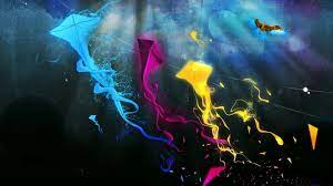 Kite And Color Graphic Wallpaper Artistic Wallpaper Live Moving Wallpaper