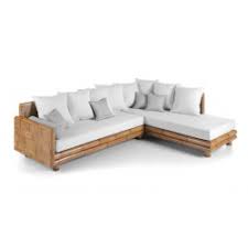 Zen Salon D Angle Bambou Miel Antique Salon Rotin Canape Rotin Decoration Exterieur