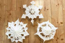 So bastelt ihr den stern: Einfacher Diy Weihnachtsstern Aus Butterbrottuten