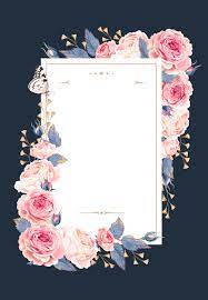 Climbing Roses Wedding Invitation Template Free Greetings Island Rose Wedding Invitations Wedding Invitation Background Invitation Background