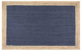 Anka Jute Rug Blue One Kings Lane 32 x 19 inches ( 80 x 47 cm ) shape: anka jute rug blue