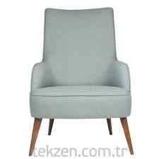 Delcatu Long Island Tekli Koltuk Indigo Mavi Tekli Koltuk Koltuklar Mobilya