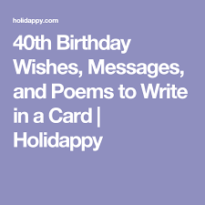 Funny 40th birthday messages for a friend / over 100 funny things to write on a birthday cake | hubpages / this post is bursting with inspirational messages and funny quotes about life and the hoopla around turning forty years old. What To Write On 40th Birthday Card Funny Quotes Themequote Com