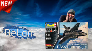 As the most lethal, survivable and connected fighter jet in the world, the. Revell F 35 Lightning Ii 1 72 Youtube