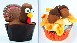 Thanksgiving and fall cupcake decorating ideas. Cupcake Decorating Ideas Best Desserts For Thanksgiving Yummy Desserts Hoopla Recipes Youtube