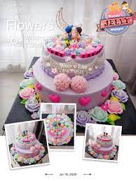 Flower buttercream choco cake recipe. Thanks For Order Weenie Homemade Jelly Cake Facebook