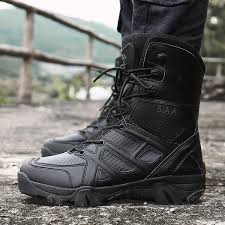 New Us Military Leather Boots For Men Combat Bot Infantry Tactical Boots Askeri Bot Army Bots Army Shoes Erkek Ayakkabi 39 47 Askeri Bot