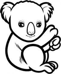 How To Draw A Baby Koala Baby Koala Step 6 Bear Drawing Baby Koala Bear Coloring Pages