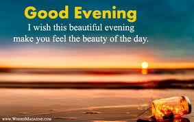 Good night. 50th of 66 good night texts. Latest Good Evening Wishes Messages Wishes Magazine