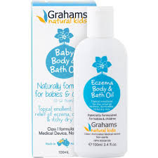 Follow stasha's instructions and enjoy a great, relaxing bath! Grahams Natural Kids Eczema Body Bath Oil For Babies Children 100ml Optimal Family Wellness