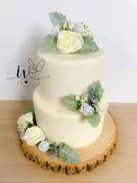 It can be decorated with ruffles. Wedding Birthday Christening Cake Decoration Cake Flowers Etsy