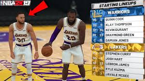 Devin booker put up his best. Can Los Angeles Lakers With Steph Curry Beat Golden State Warriors Nba 2k19 Youtube