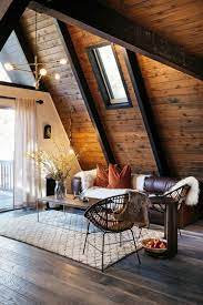 Pin By Lenka Sillingova On Lakehouse Cabin Interior Design Cozy House A Frame House