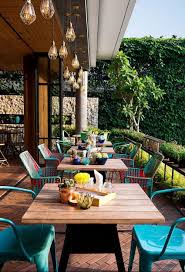 A L N A Outdoor Restaurant Patio Restaurant Patio Mexican Restaurant Design