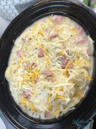 Best ever scalloped potatoes (no dairy). Crock Pot Scalloped Potatoes With Ham Sidetracked Sarah