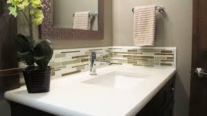 Simplistic Serenity Vanity Backsplash Modern Bathroom Vanity Sink