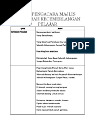 Please fill this form, we will try to respond as soon as possible. Teks Pengacara Majlis Anugerah Kecemerlangan Pelajar 2018