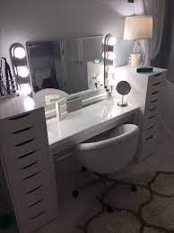 Makeup vanity lights home depot. Ikea Makeup Beleuchtetes Make Up Diy Home Depot Beleuchtetes Depot Makeup Vanity Makeup Rooms Beauty Room Makeup Room Decor