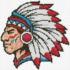 One of the great native american legends, the. Native American Cross Stitch Designs