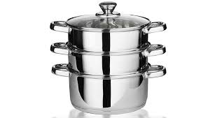 3 Piece Stainless Steel Pan Set Make Cooking A Breeze With The 3 Piece Stainless Steel Pan Set Set Includes 1 X 18cm Casserole And 2 X 18cm Stainless Steel Pans