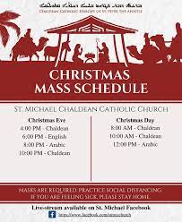 We did not find results for: Christmas Mass Schedules Chaldean Catholic Diocese Of St Peter The Apostle
