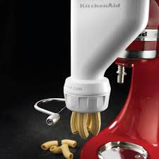 So if you already have a stand mixer or were considering getting one, this attachment is simple to handle and does. Kitchenaid Pasta Press Extruder Gadget Flow