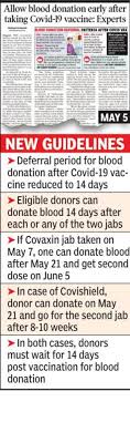 Check spelling or type a new query. Now Donate Blood After 14 Days Of Your Covid 19 Jab Nagpur News Times Of India