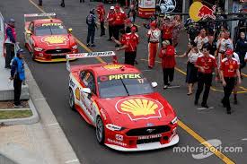 Scott Mclaughlin Djr Team Penske Ford Fabian Coulthard Djr Team Penske Ford Ford Racing V8 Supercars Australia Ford
