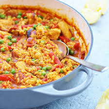 Easy One Pot Chicken And Chorizo Paella Recipe Paella Recipe Easy Paella Recipe Recipes