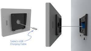 Fixed Wall Ipad Tablet Surface Mount Vidabox Kiosks Ipad Wall Mount Tablet Wall Mount Tablet