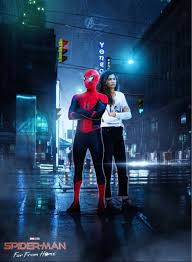 Taking a page out of into the. Spiderman Ffh Poster Marvel Spiderman Spiderman Comic Spiderman Fight