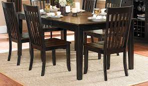 Our tiffany dining chair has a classic silhouette with a matte finish. Homelegance Three Falls Rectangular Dining Table Two Tone Dark Brown Black Sand 5023 78 At Homelement Com