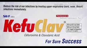 Cefuroxime axetil + clavulanic acid. Kefuclav Online Medicine Information Ear Nose Throat Infections Respiratory Tract Infections Youtube