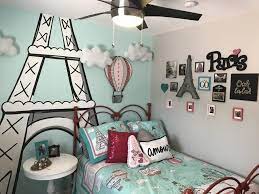 I have been a muralist for over 5 years and my poor kids have never had a mural in their room. Paris Themed Room Project Nursery Paris Themed Room Paris Room Decor Paris Themed Bedroom